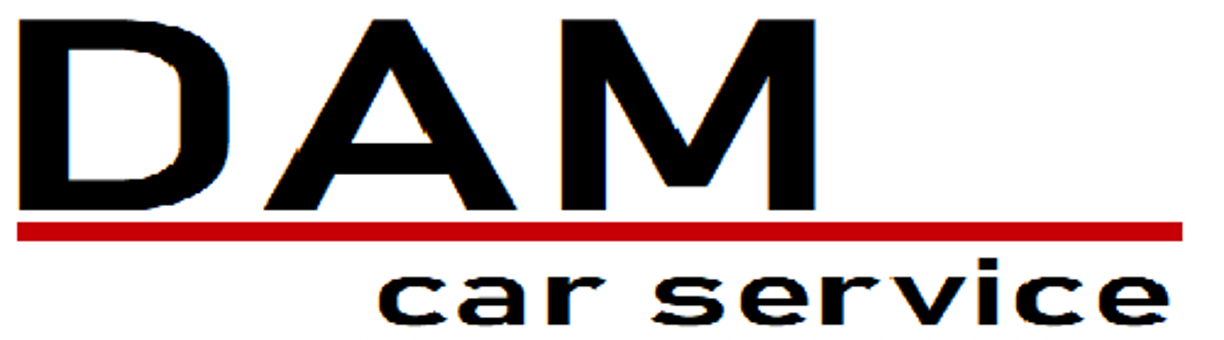 Dam car service logo